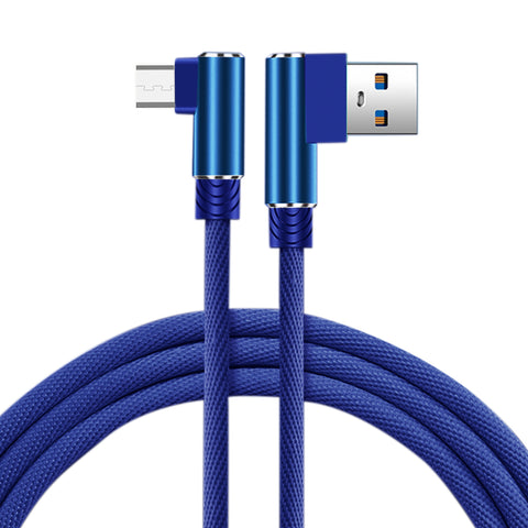 3.3FT Nylon Braided Material Micro USB 2.0 Data Cable