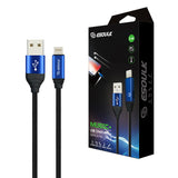 6 ft Cable with earphone port For iPhone / 4 colors