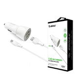 Travel Car charger With 5FT Micro USB Charging Cable