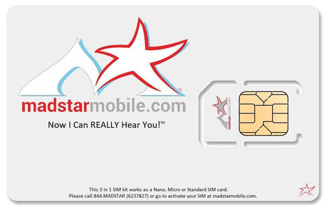 Madstar Mobile Plans SIM Card